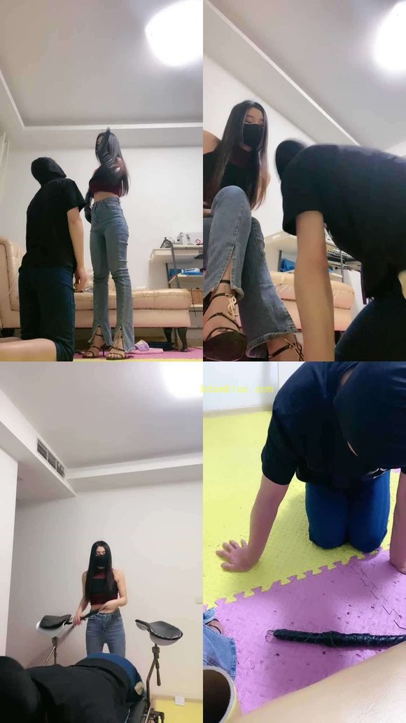 【苏州十三姨】开发马桶奴/暴力耳光/蛇鞭狠抽