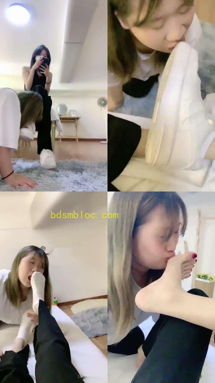 【希希子】小白鞋白袜小母狗
