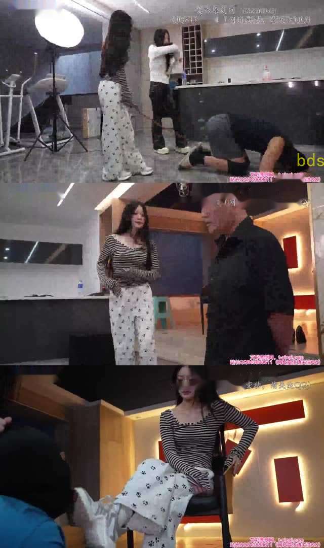 【麋鹿银儿】最美素人小美女首次含笑虐男奴