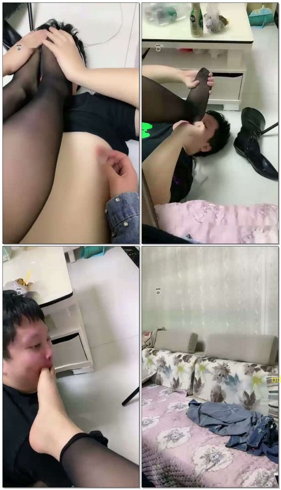【惠子大小姐】高靴黑丝调教狗子，味道自己想吧