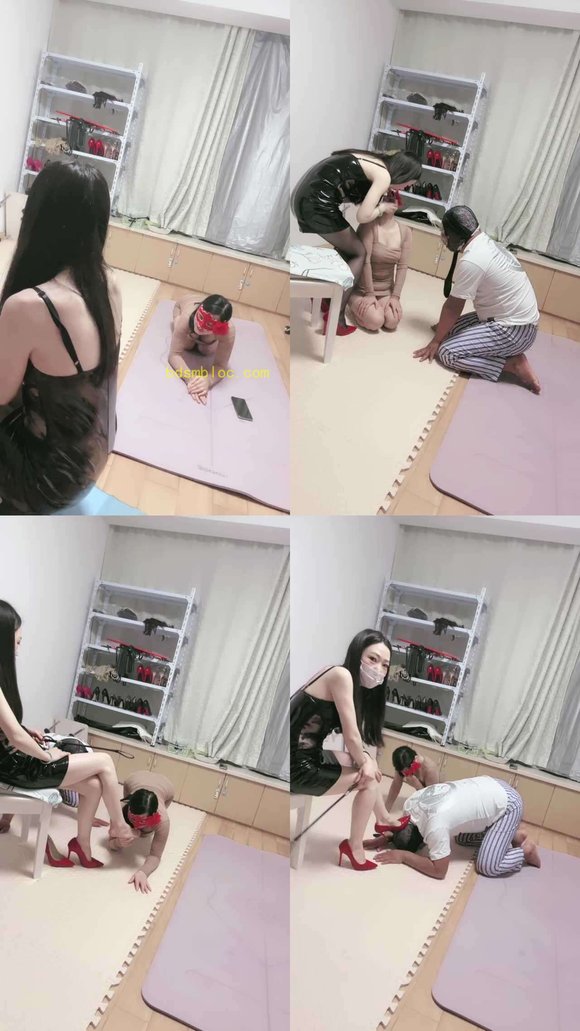 【御姐S】夫妻下跪做狗奴