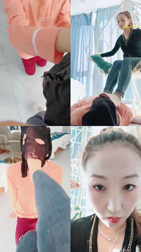 【魅儿】强迫素人狗舔脚-开发喝圣水