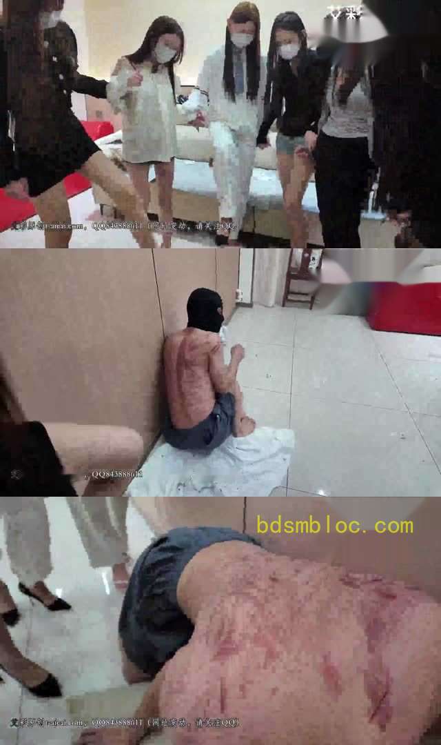 【未知女主】8双高跟鞋扎入身体 成为女生们的烟灰缸