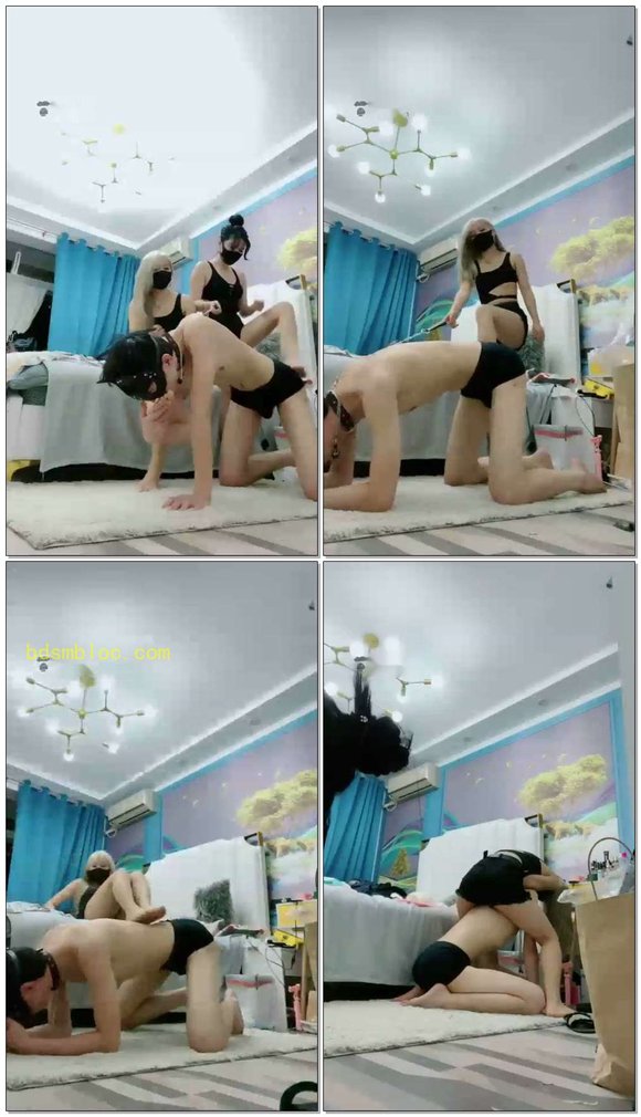 【悠悠S&amp;猫熙S】双s淋喝圣水，疯狂脚sp，舔脚