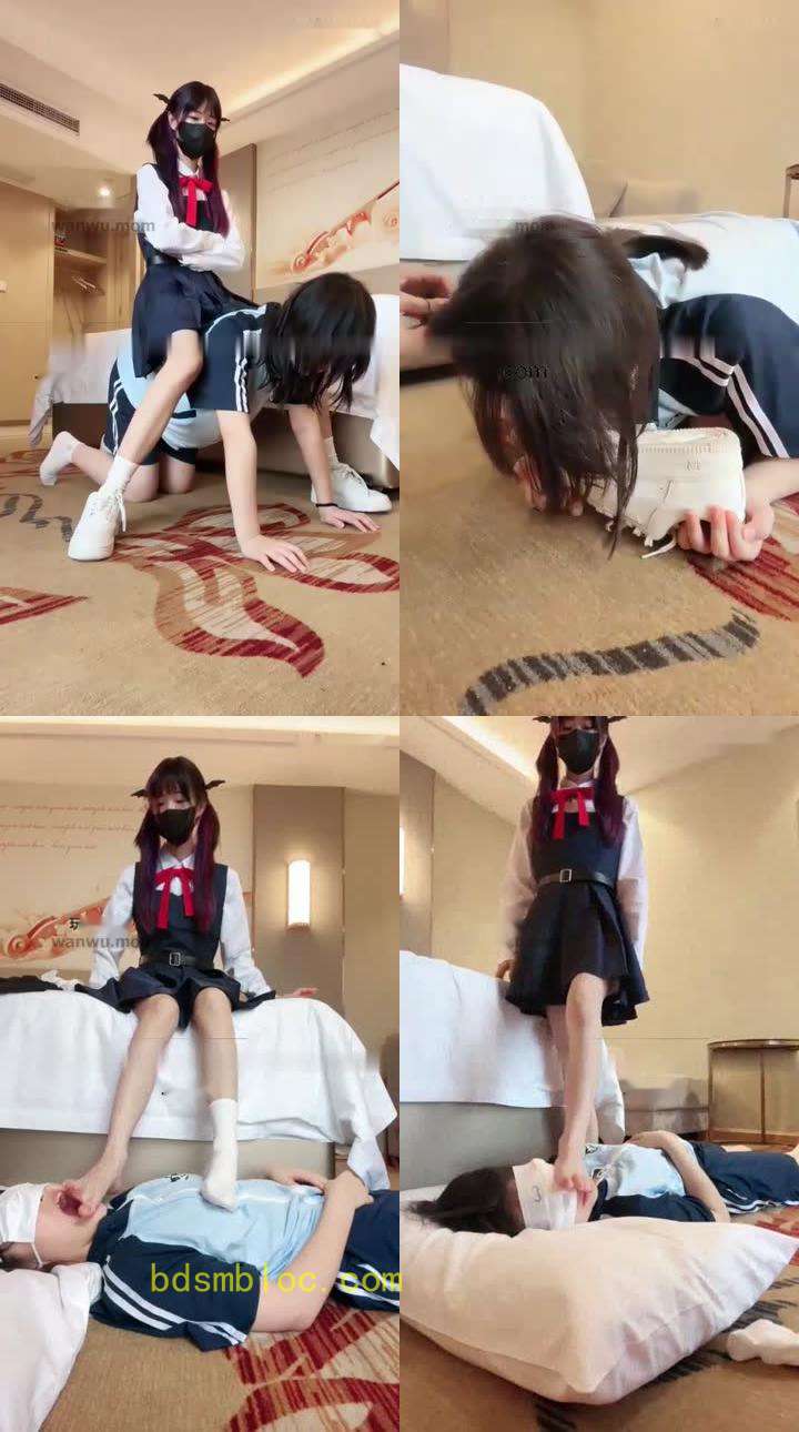 【奶味小仙女】调教母狗同学