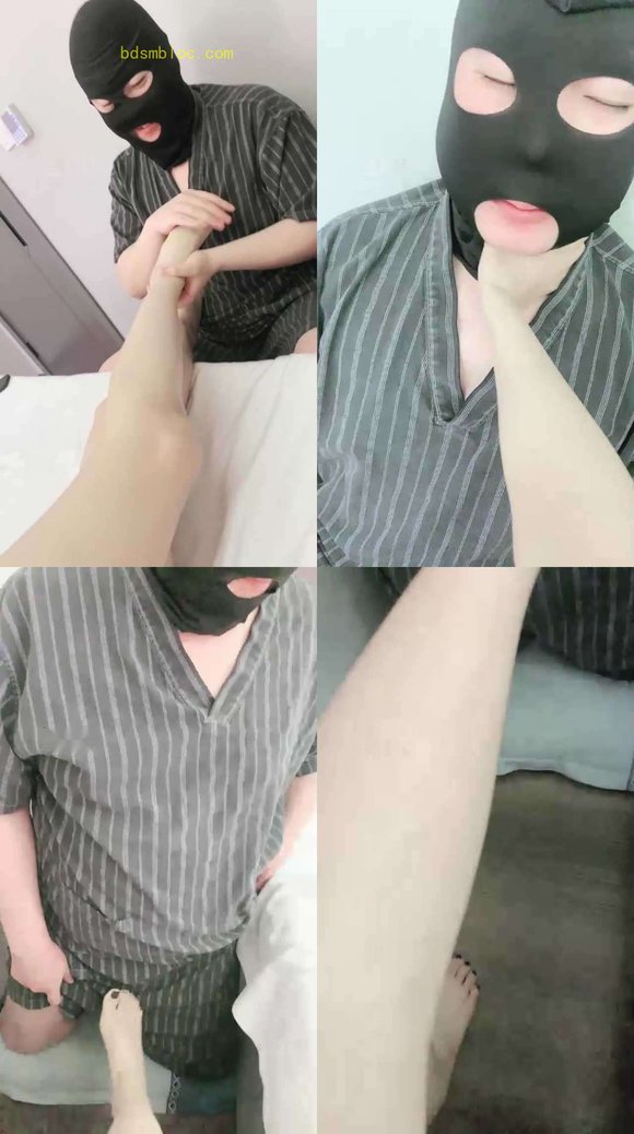 【鹿可】足浴店美足蹂躏贱奴