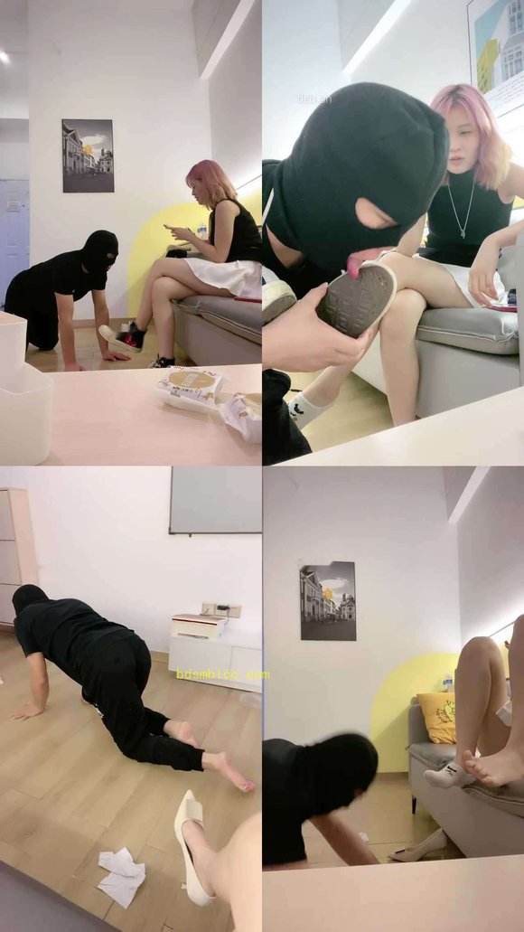 【甜味药丸】歹徒被制服-超重圣水浓痰/手脚耳光/高跟踩