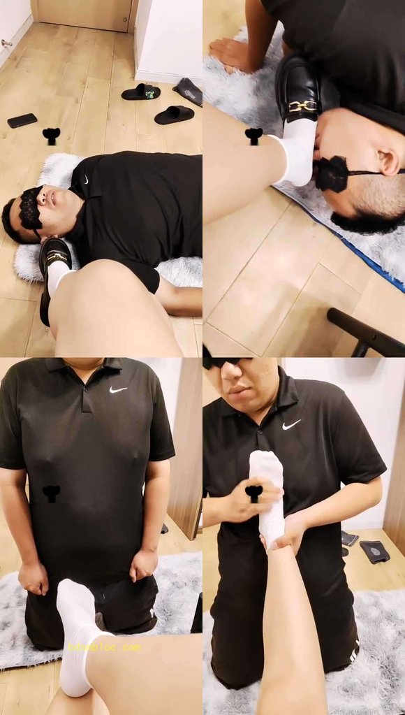 【上海汤圆】皮鞋白袜踩虐/气味控制辱