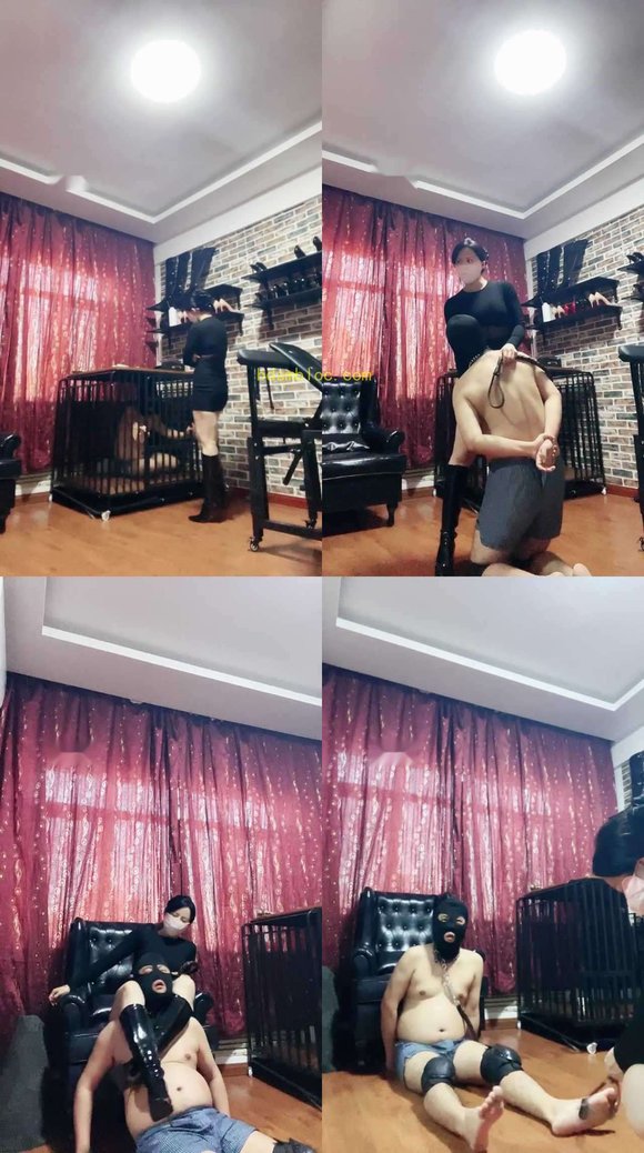 【冷颜】囚禁狗笼彻底犬化