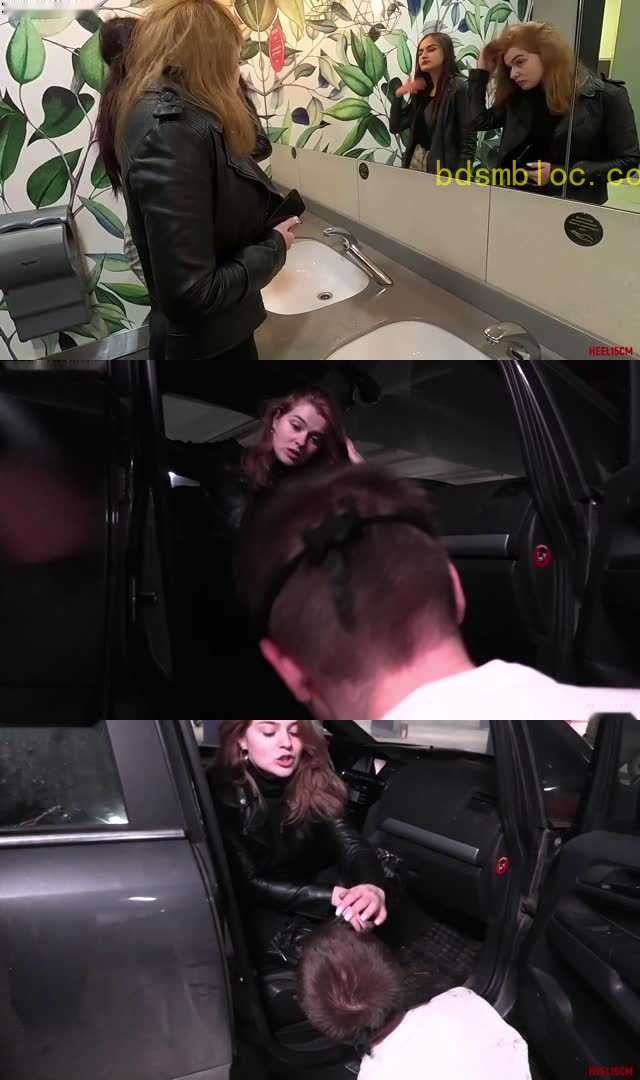 【欧美女王】15CM-刚踩完女厕所地板的脏鞋底是什么味道？跪舔上完公厕后脏鞋底