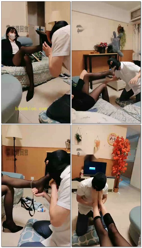 【暴力美学s】卑微下属沦为脚下奴高跟深喉踩肚子踩踏喂食裸足深喉