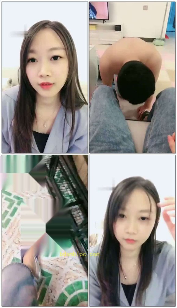 【广州楚楚S】船袜脚踩狗聊天，关狗笼
