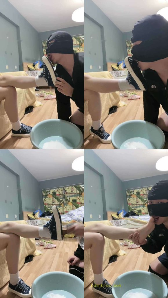 【黑泽兮】主人的脏鞋底和白袜是奶香的