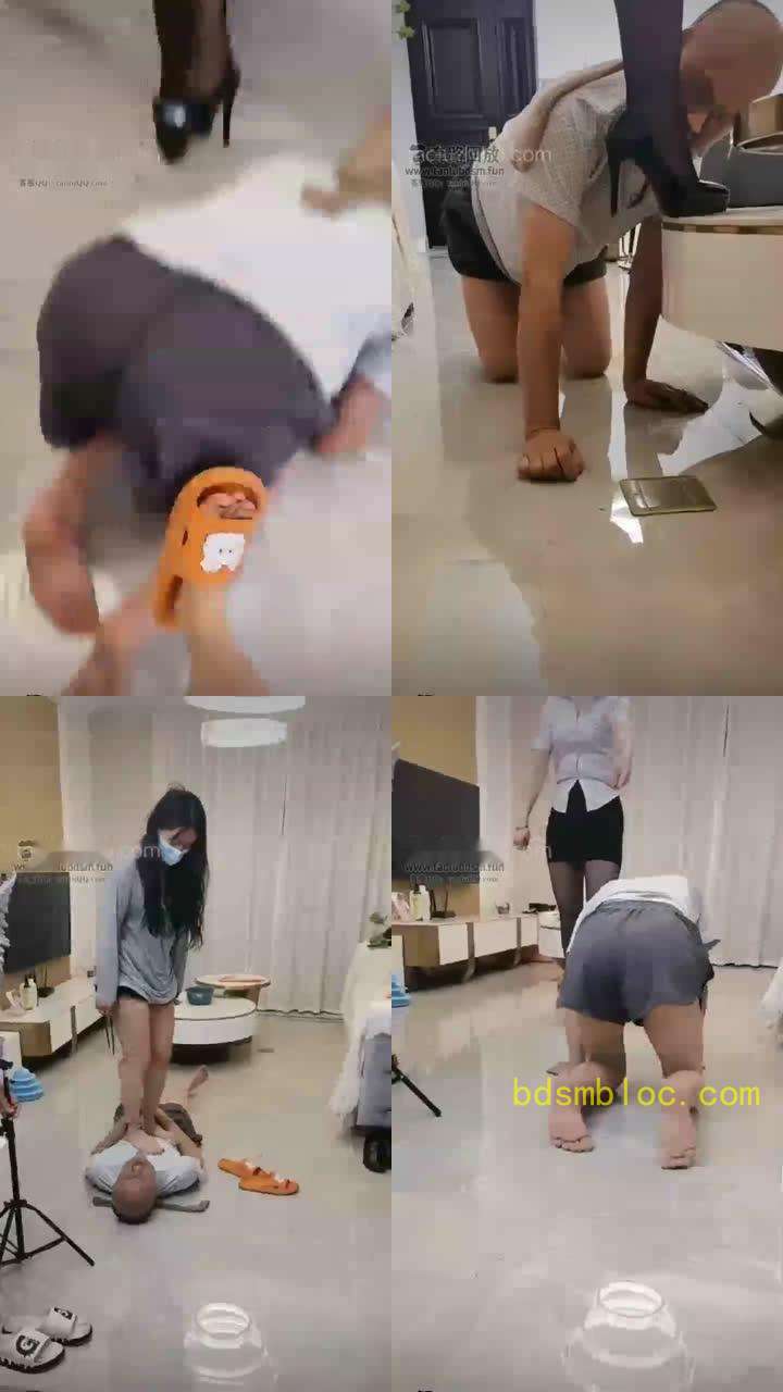 【萝莉糖糖s】三女王暴力耳光提党专场