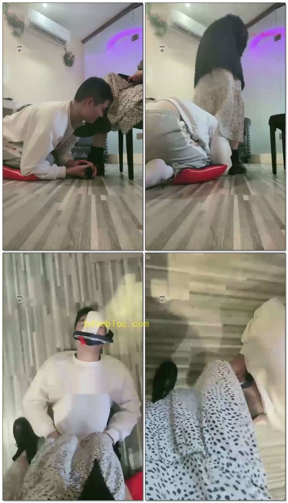 【强抚S】人赃并获，抓偷内内贼，胯下羞辱【9分钟】8