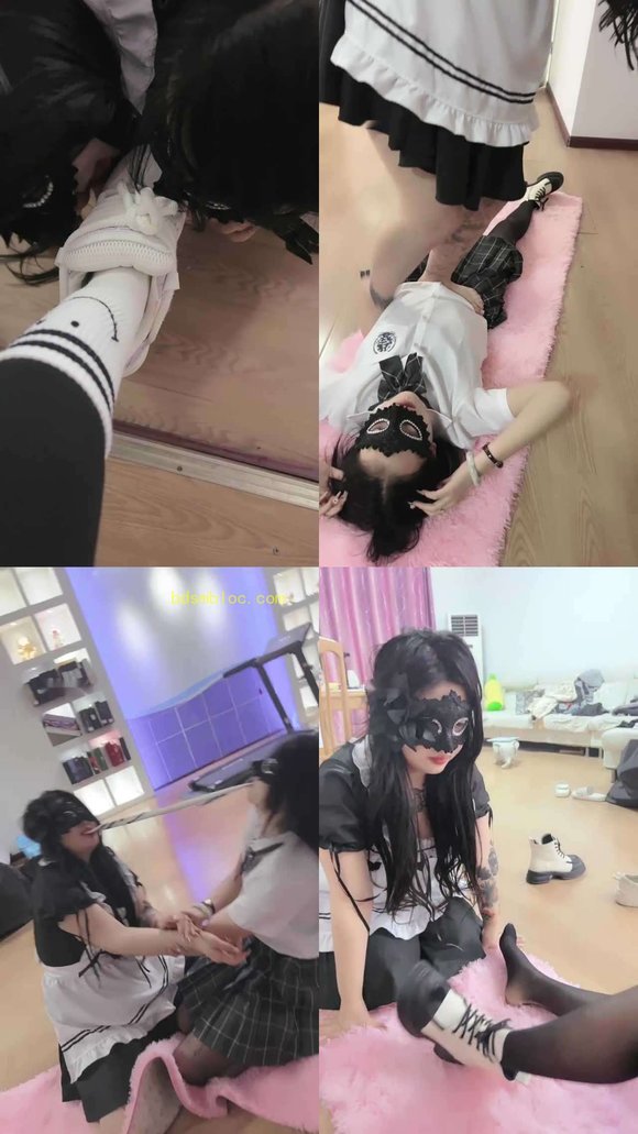 【天津女仆店】双母畜争宠-抢夺原味袜子-互虐