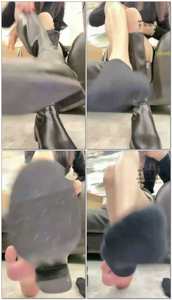 【草莓大大】第一视角红绿灯黑色靴子专场