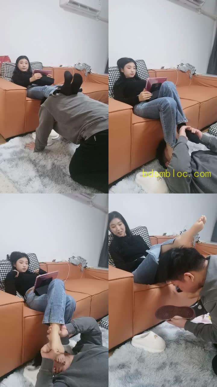 【海绵大大】黑棉袜裸足踩脚垫