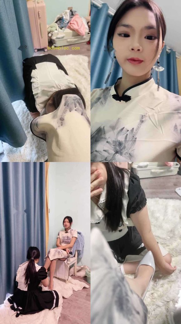 【沐沐大大】旗袍女神的脚下闺蜜