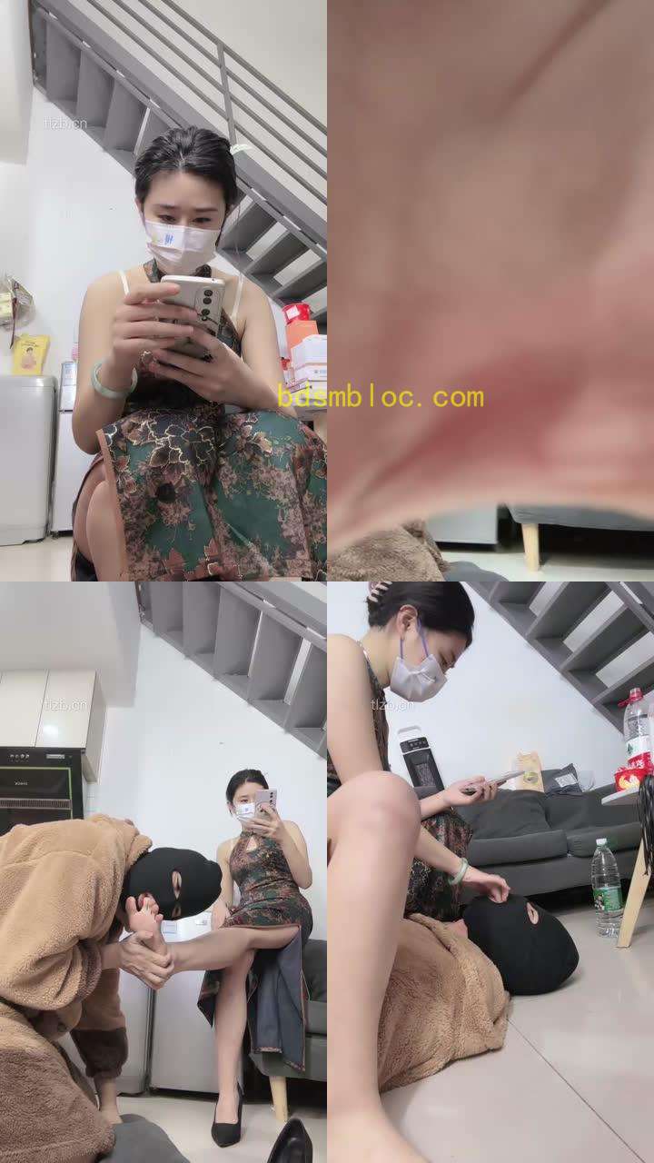 【小金开】气质女神-高跟裸足虐贱奴-骑马