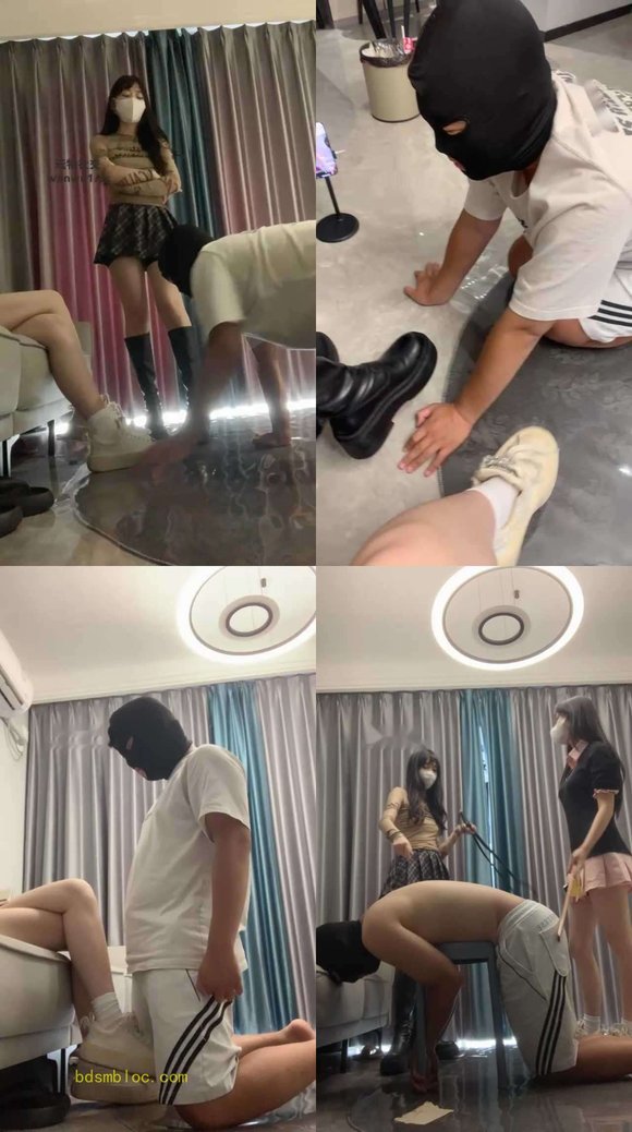 【樱子大人】双S-长靴+小白鞋虐/清理脏鞋底/踩踏鞭打【双视角版】