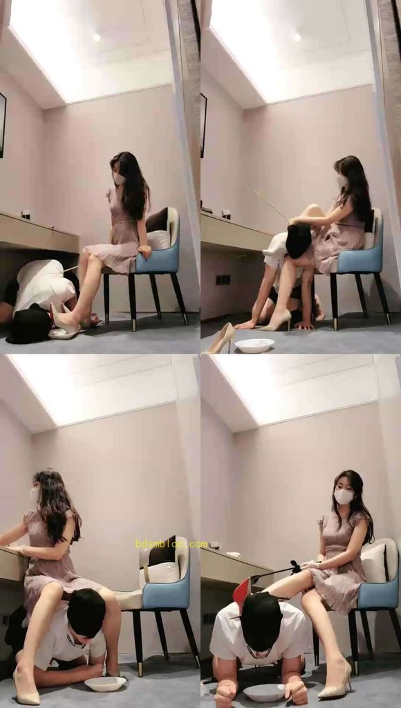 【禾未】原味圣水泡棉袜藤条教育