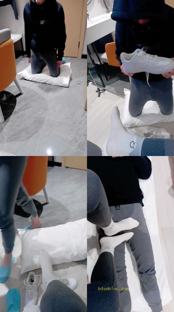 【奇了怪了】超臭原味白袜气味辱