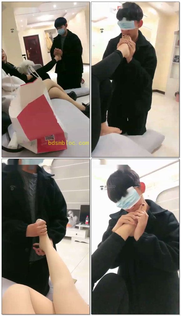 【豆雅双女王】素人快递员甘愿做狗