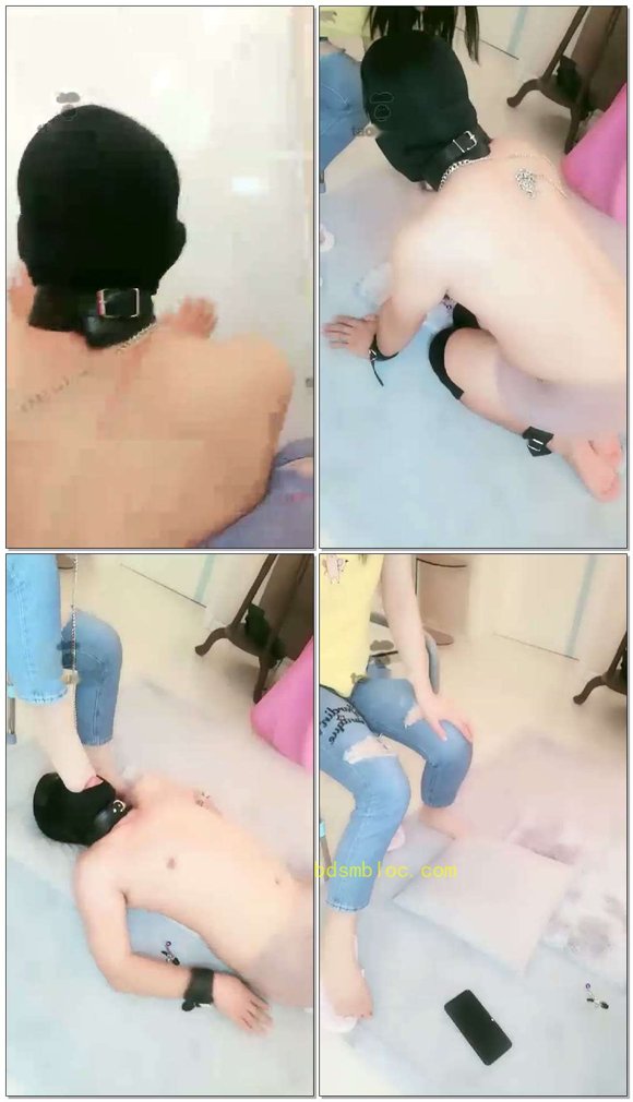 【洛颜S】肉丝袜深喉+圣水