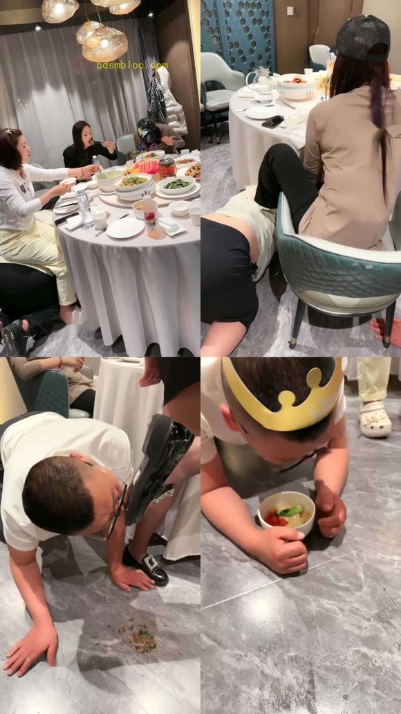 【冷月S】三奴伺候三主用餐