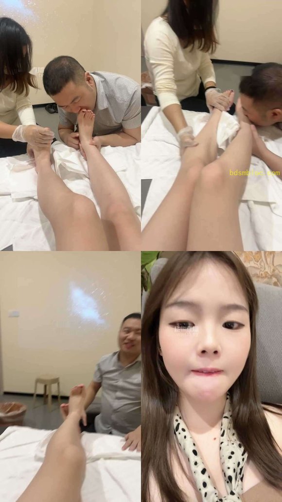 【小琼s】足浴店羞辱胖虎