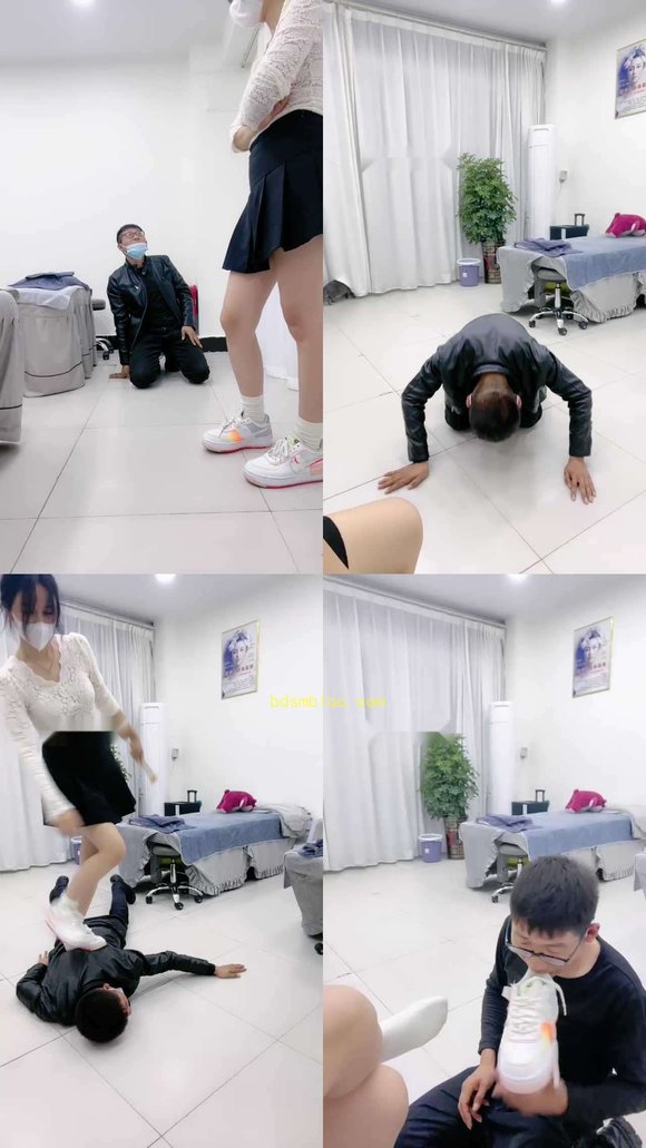 【小九】超暴力-人体跑步机/骑马/转胯/脚气深喉/磕头求饶