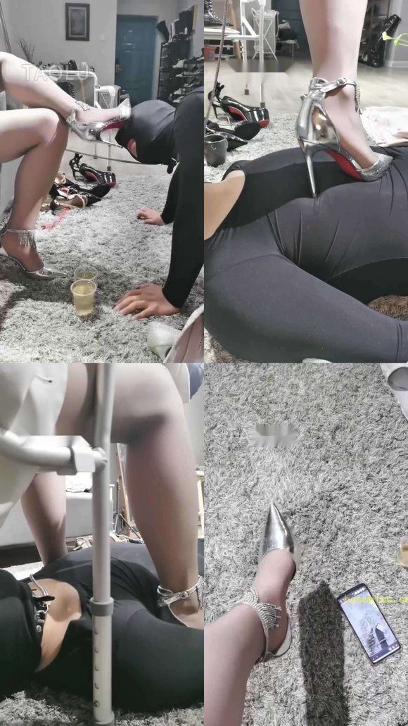 【乐爷】高跟碾压狗地毯/圣水