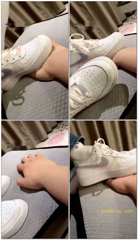 【绘子】近距离小白鞋踩狗爪，少量口水