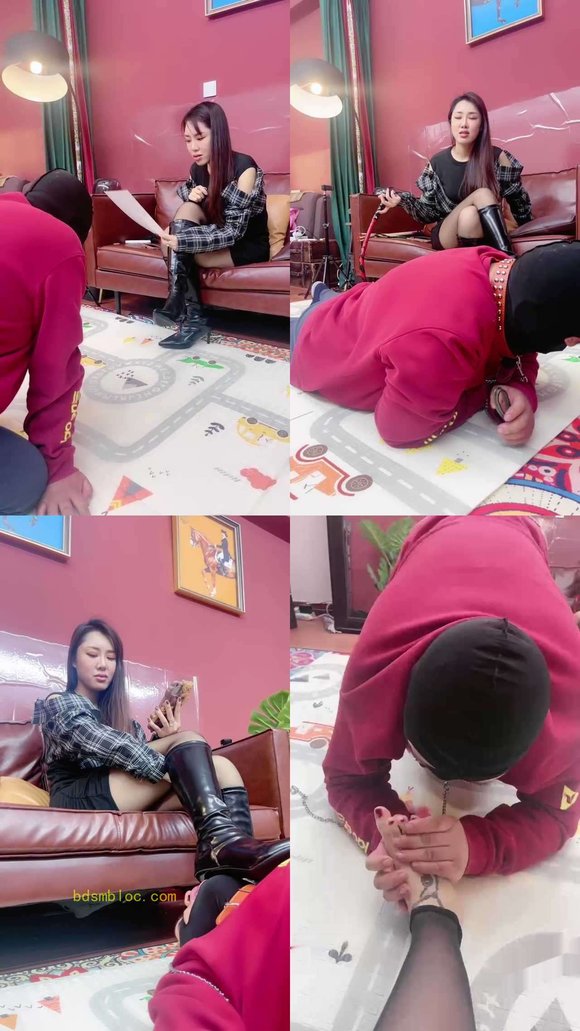 【辣妈】宝妈长靴黑丝辱前夫