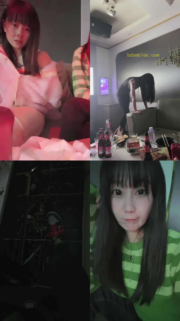 【女仆店S】圈内聚会玩SM游戏【完整版】