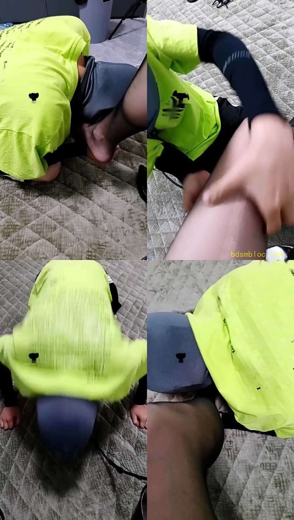 【英英】黑丝高跟玩虐废物狗