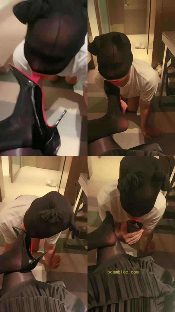 【王妃】狗舌清理高跟黑丝