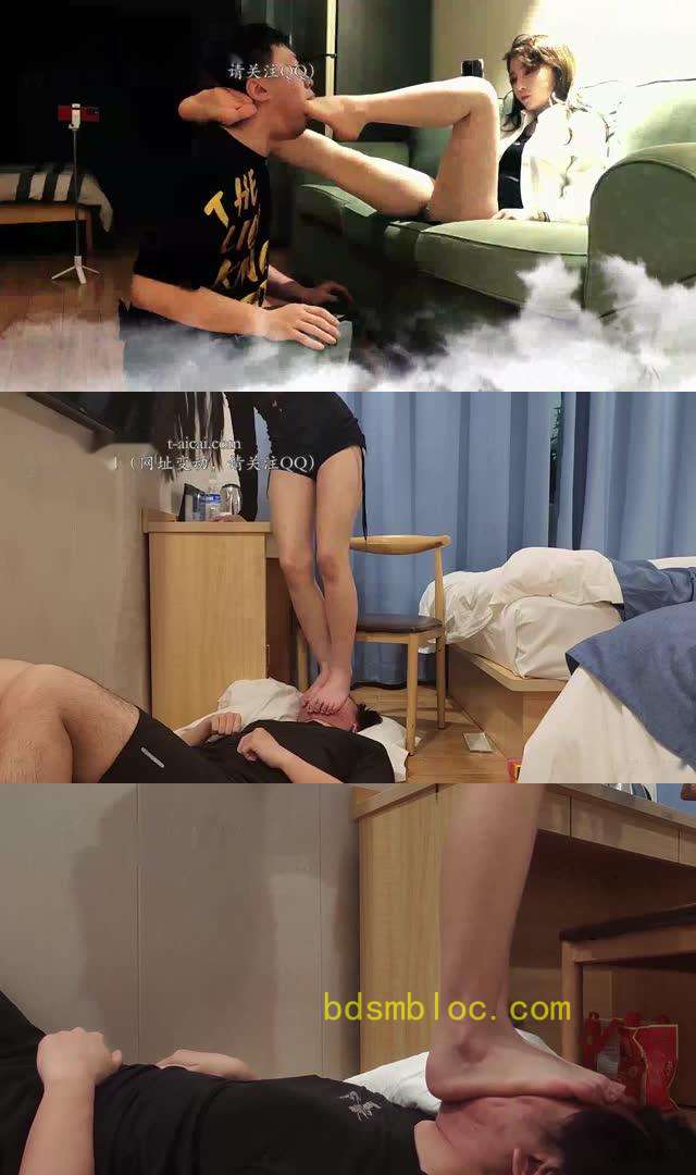 【嘉妮】脆响脚耳光极致深喉全体重踩脸