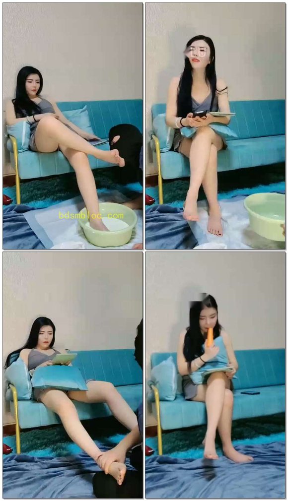 【仙飒】家奴伺候妈妈洗脚