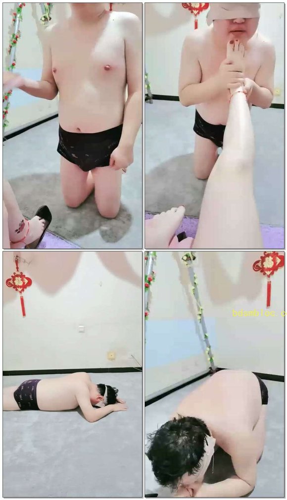 【梦幻大大】全体重高跟踩踏，耳光，虐乳坐脸