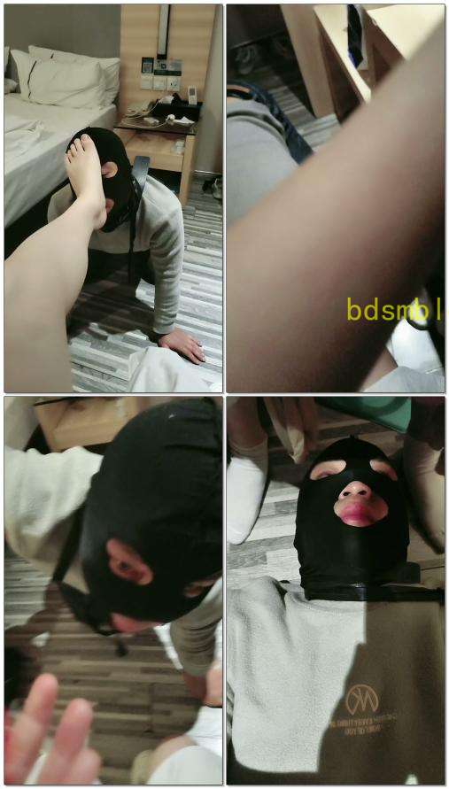 【武汉丝丝女王】男朋友弄只狗给我玩逗狗白袜踩踏