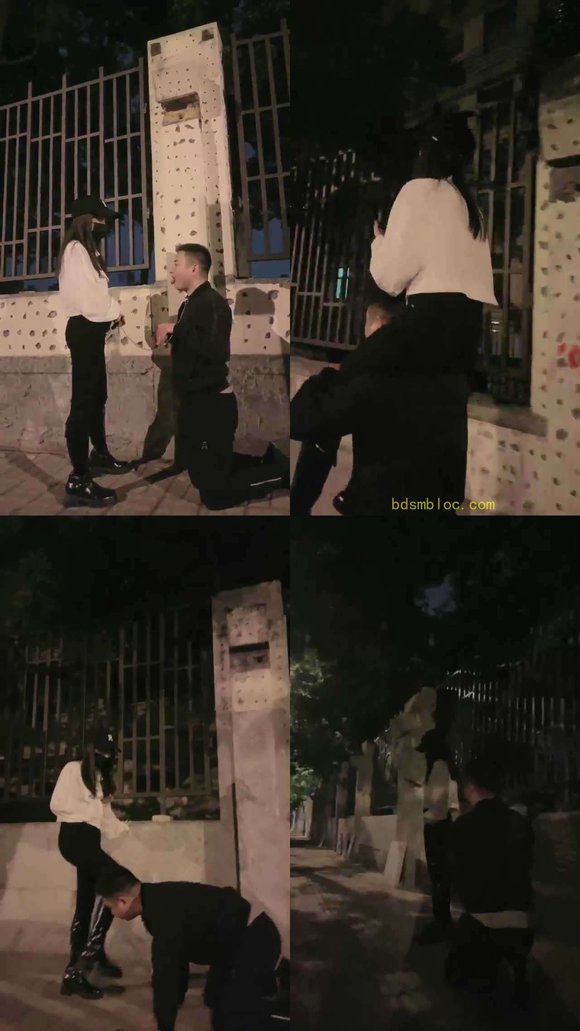 【樱桃大大】户外骑马 舔主人的脏鞋底