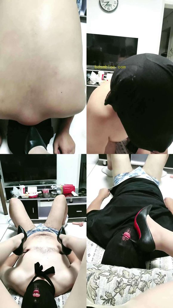 【斯】高跟虐乳插嘴吃烟灰