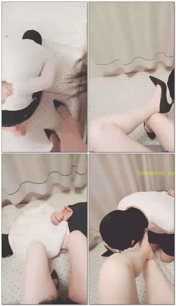 【夏琳】虐狗奴，恋足，踢裆