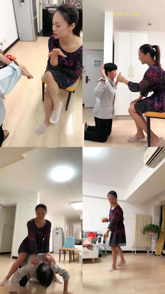 【夸梨】母狗喝自己尿吃自己呕吐物