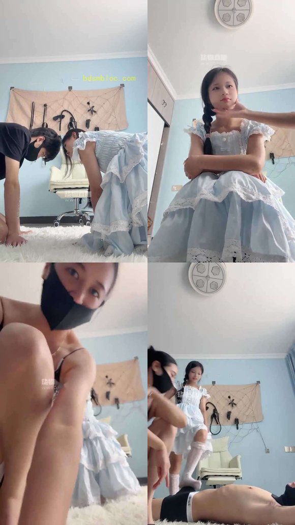 【甜桃大王】被男朋友后妈玩