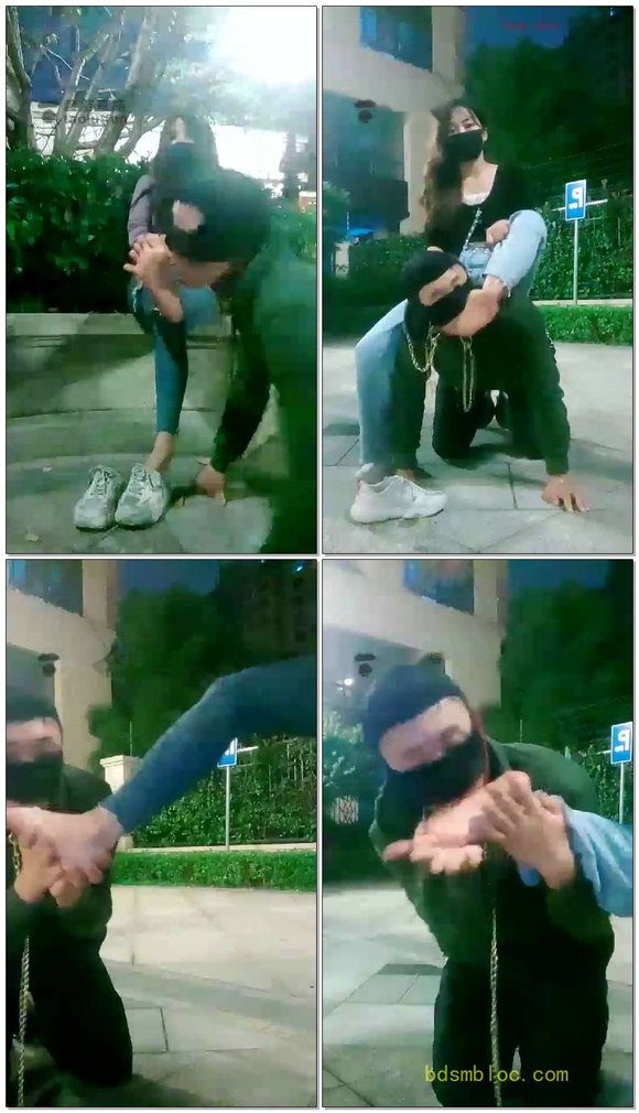 【猫熙S&amp;悠悠S】户外双s刺激调骚狗