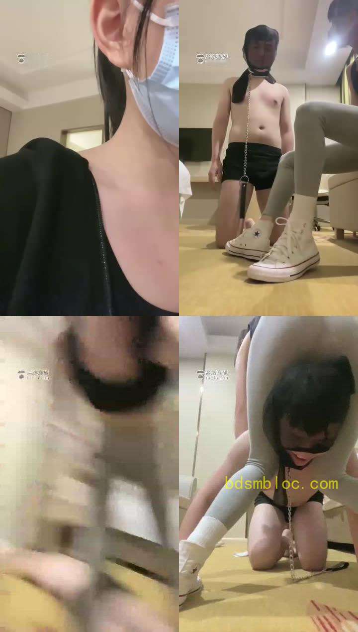 【阿月】帆布鞋调教，深喉，虐乳，鞭打，口水，圣水