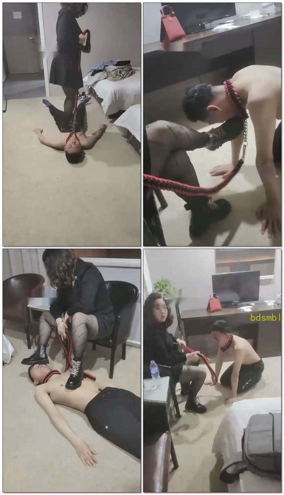 【安安女王】踩踏踩脸口水圣水